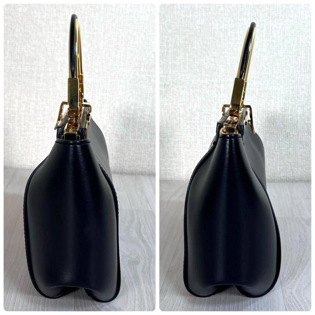 【美品】ザンケッティ　アムレット20　3WAYバッグ　チェーンショルダー　黒