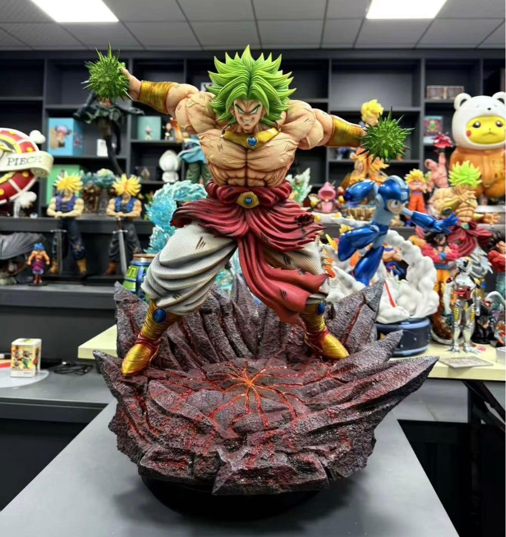 ドラゴンボール 孫悟空 ブロリー ベジータ フィギュア ガレージキット