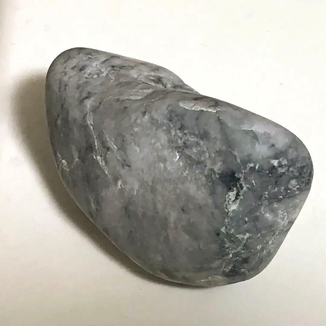 糸魚川翡翠　灰地＋糸巻き＋青　270g