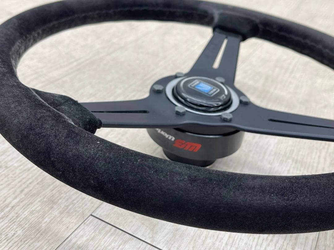 NARDI ステアリング スポーツ タイプラリー スエード 34㎝ ナルディ