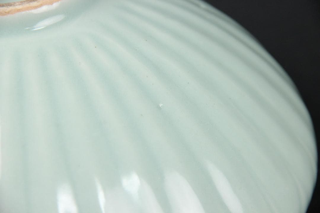 中国古美術　宋時代 龍泉窯 青磁蓮瓣文　鉢　茶碗 中国古美術 FJ11-2