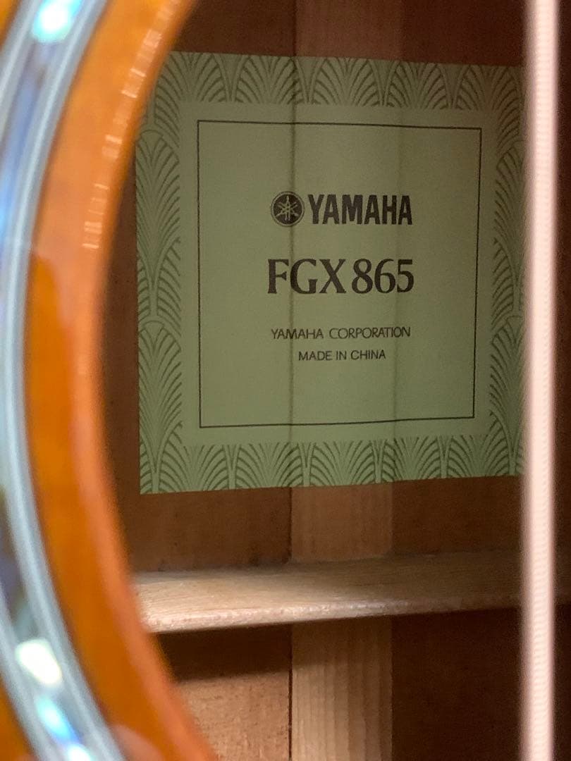 YAMAHA FGX865 オール単板 ロッドぎりぎり