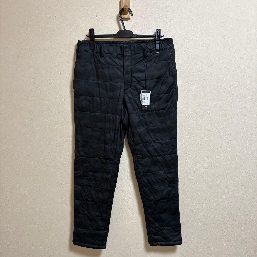 新品 TRAVISMATHEW 中綿 パンツ ゴルフウェア ブラック Lサイズ