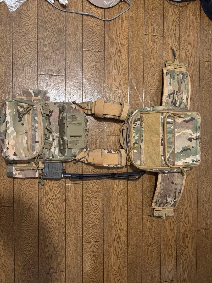 マルチカムプレートキャリア マルチカムヘルメットセット