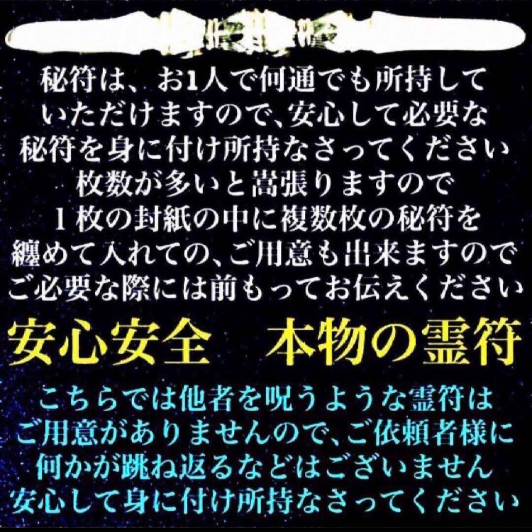 秘符(中松屋)家相　地相　土地　邪気　悪霊　生き霊　護符　霊符　お守り