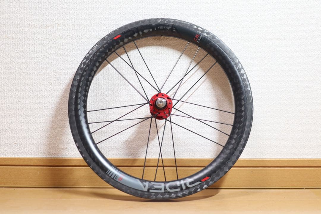 BROMPTON ブロンプトン RIDEA カーボン ホイール ブルーラグ