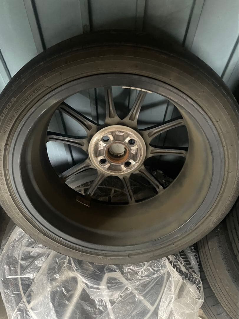 アクア GS 17インチ ホイール4本セット　195/45R17