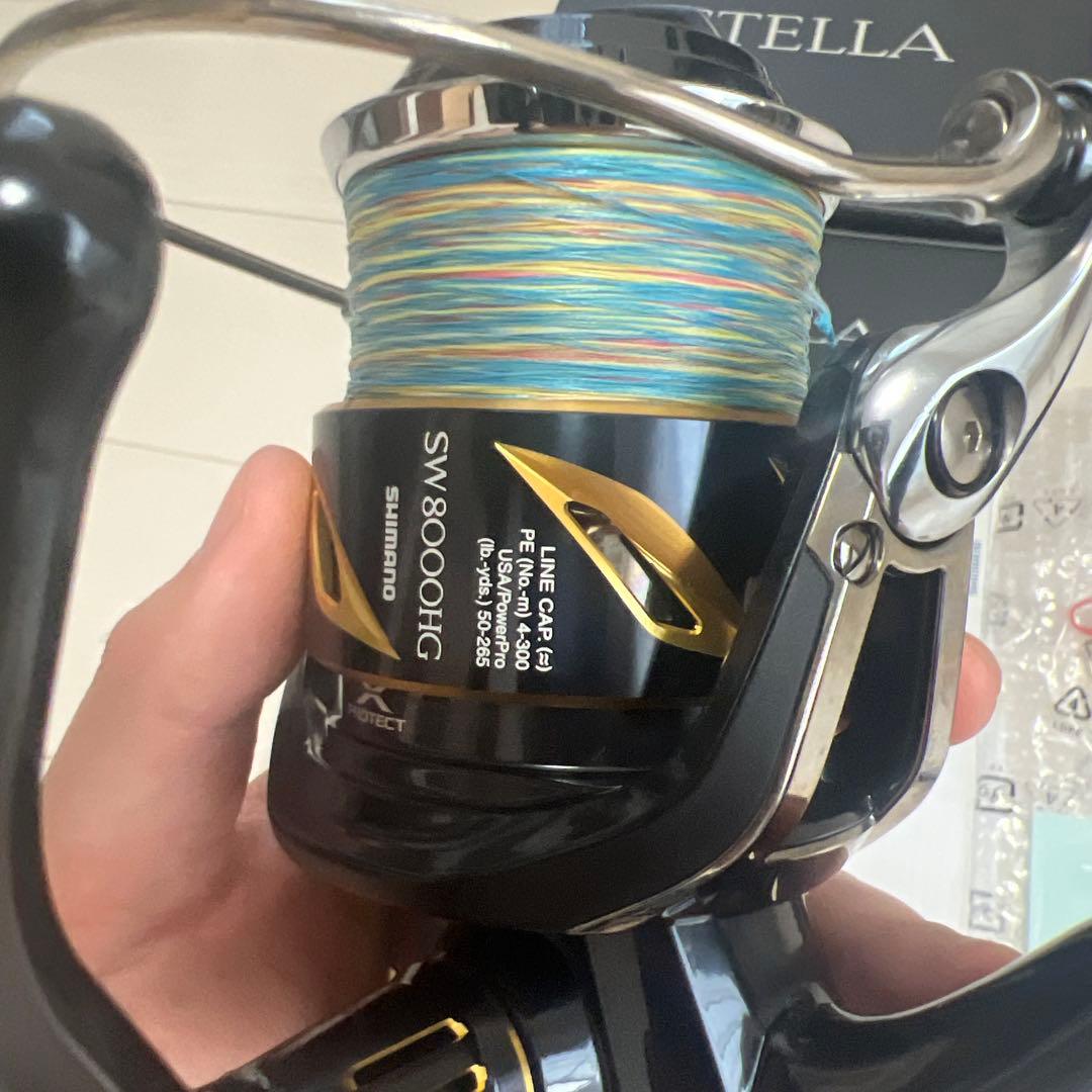 STELLA SW8000HG スピニングリール