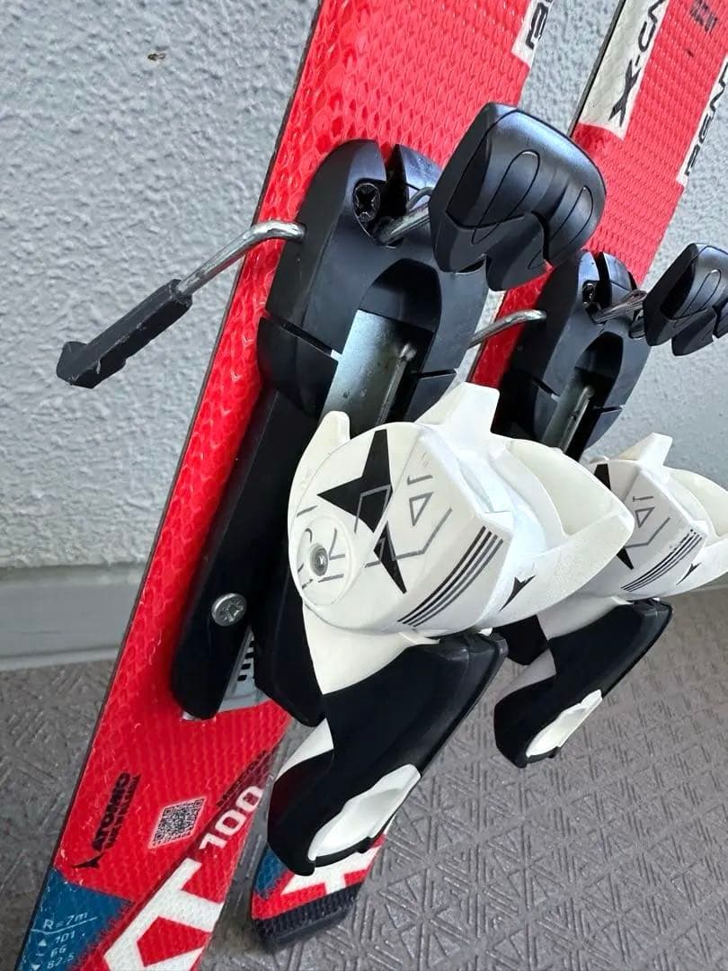 キッズ スキー 3点セット アトミック スキー板 ストック ブーツ 20cm