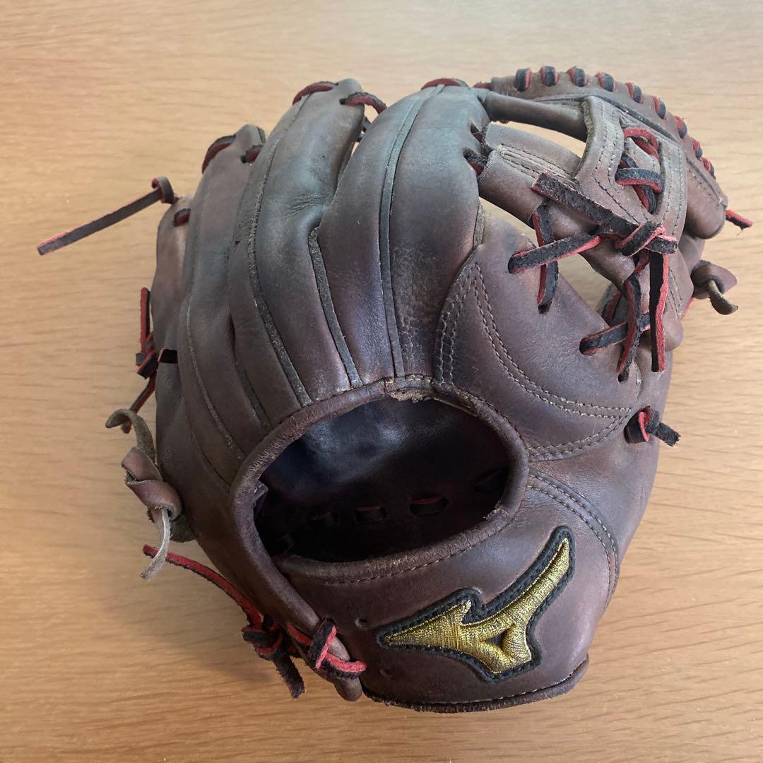 Mizunoproブラウン硬式グローブ