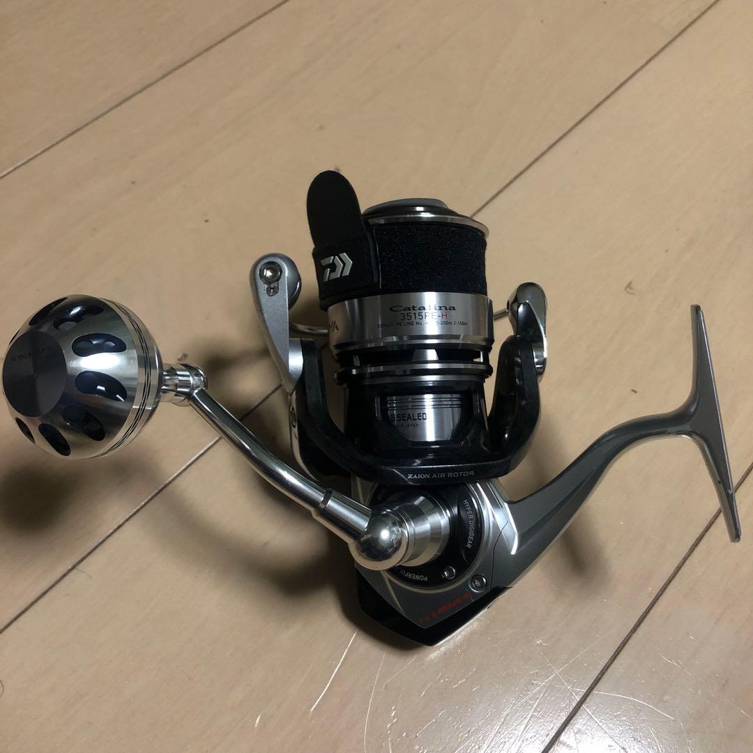 ダイワ　12キャタリナ3515PE-H ハンドルゴメクサスカスタム