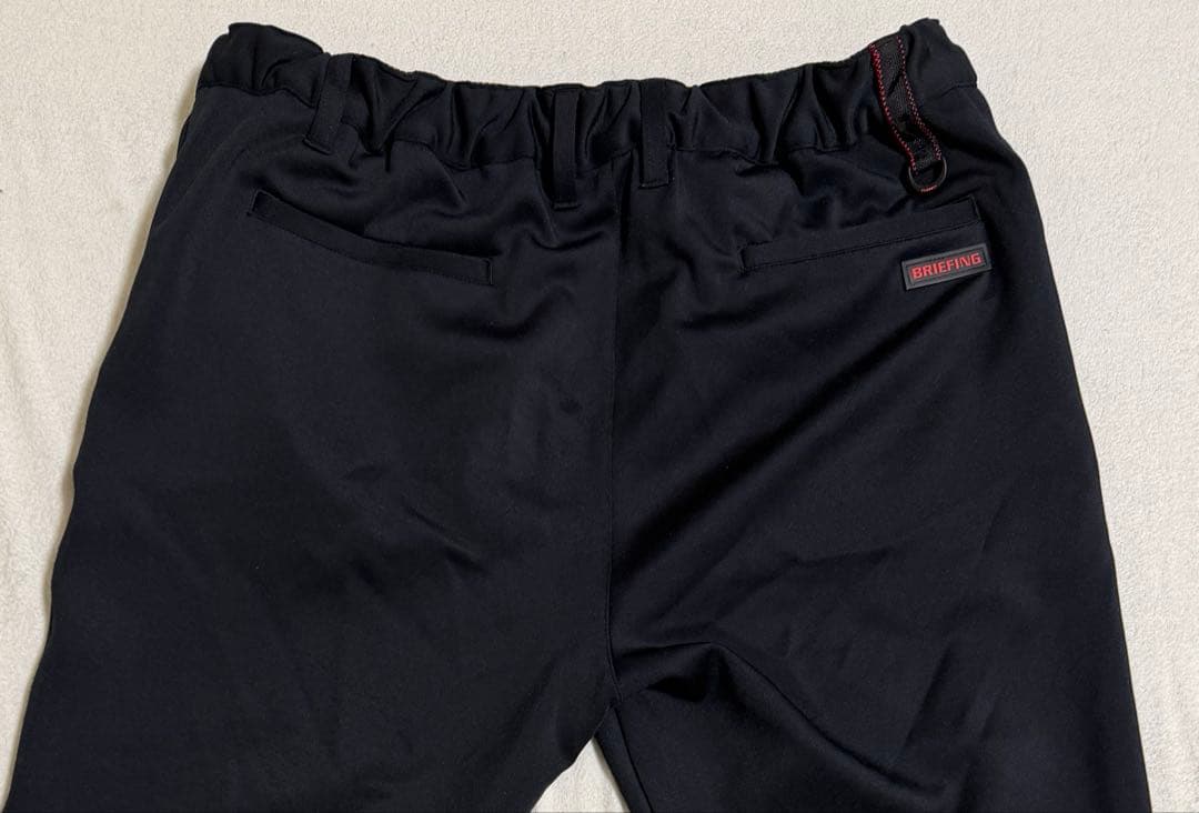 ま*つ様 【美品】ブリーフィング：3Dロゴ スリムパンツ／ブラック