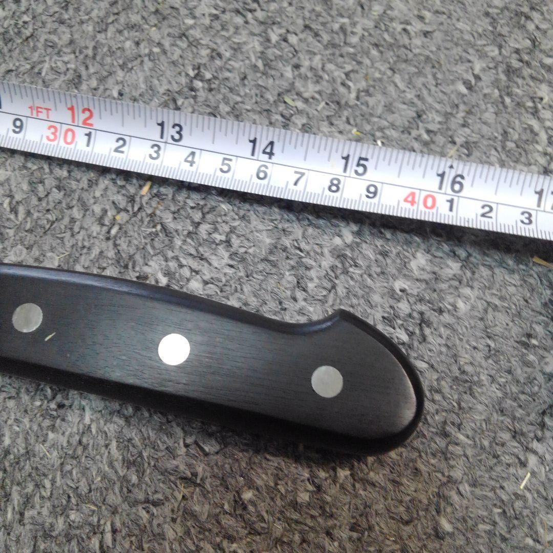 中古　牛刀(黄金剣・本鋼) 刃渡り27cm