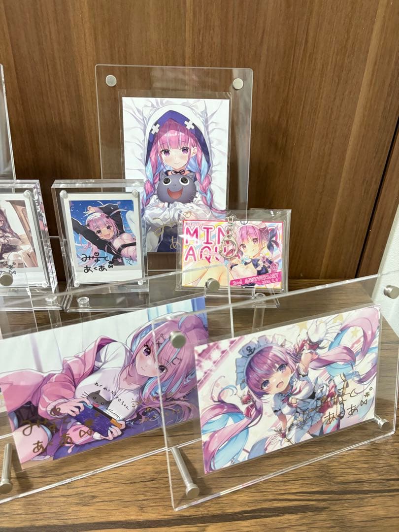 湊あくあ 直筆サイン まとめ売り