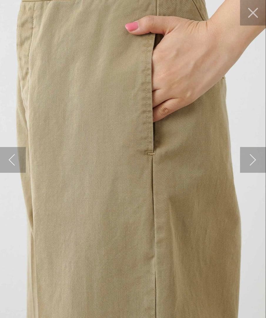 新品　未使用　ワイドシルエット　チノパン　GEMINI ゲミニー