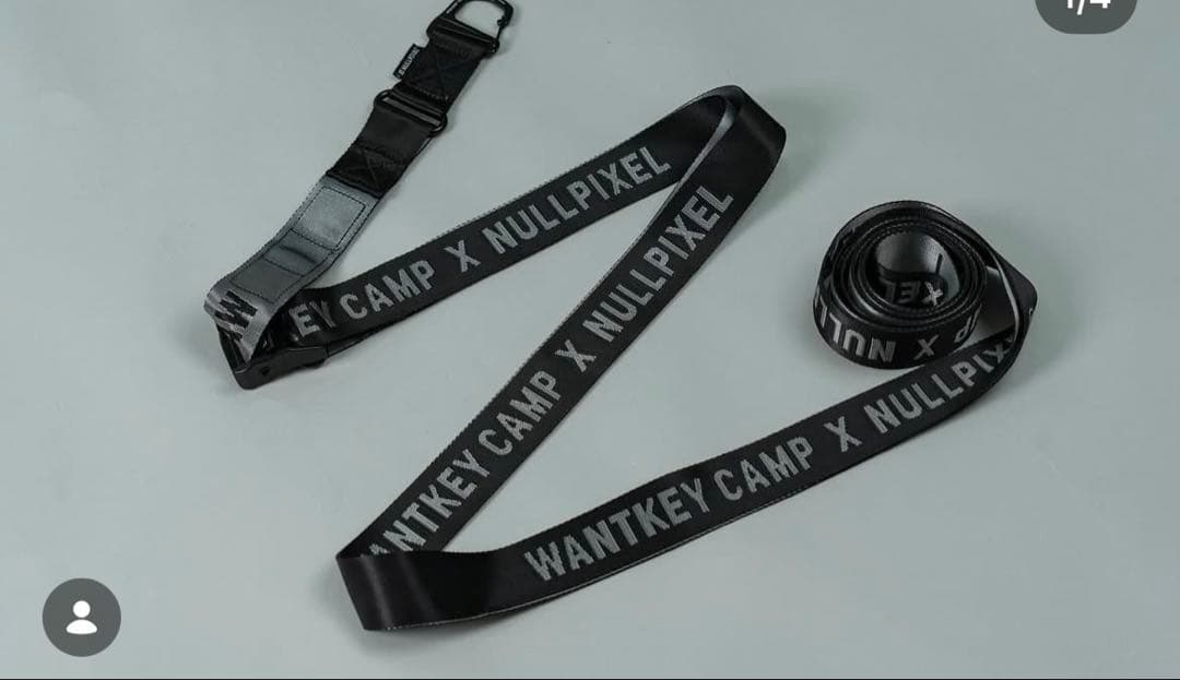 【新品未使用】 wantkey camp　NULLPIXEL ロープ　ガイロープ