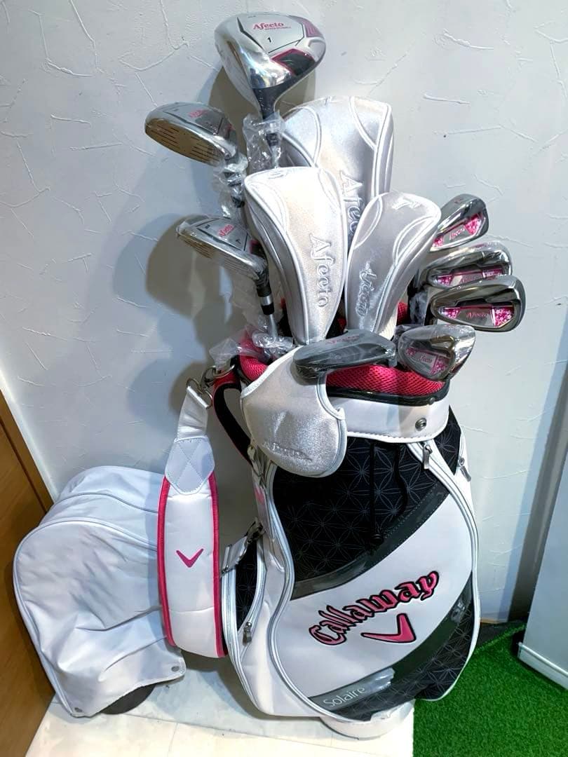 新品未使用　左　レフティ　レディースゴルフクラブセット　アフェクト　キャロウェイ
