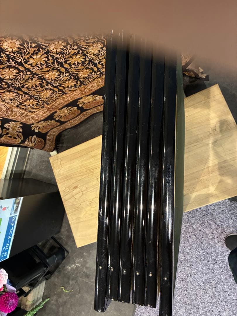 般若心経　屏風　共箱木箱　鄭容福書　美品　表装にシミや汚れ無し