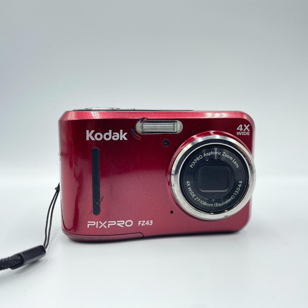 【動作品・転送特典無料あり】Kodak PIXPRO FZ43 RED