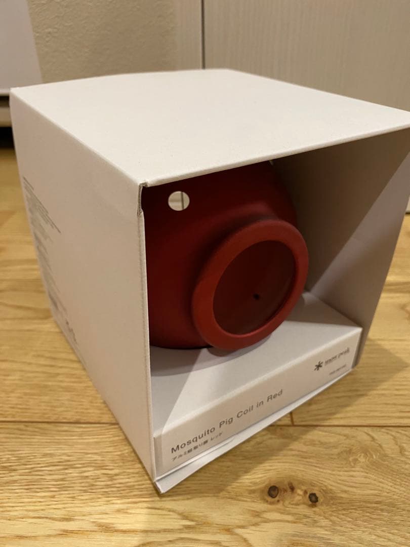 【新品】雪峰祭 2023 春 スノーピーク アルミ蚊取り豚 レッド