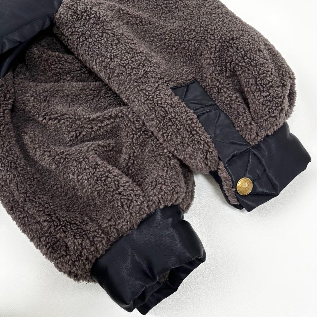 ETRE TOKYO エトレトウキョウ ミリタリーボアコート M 矢野未希子