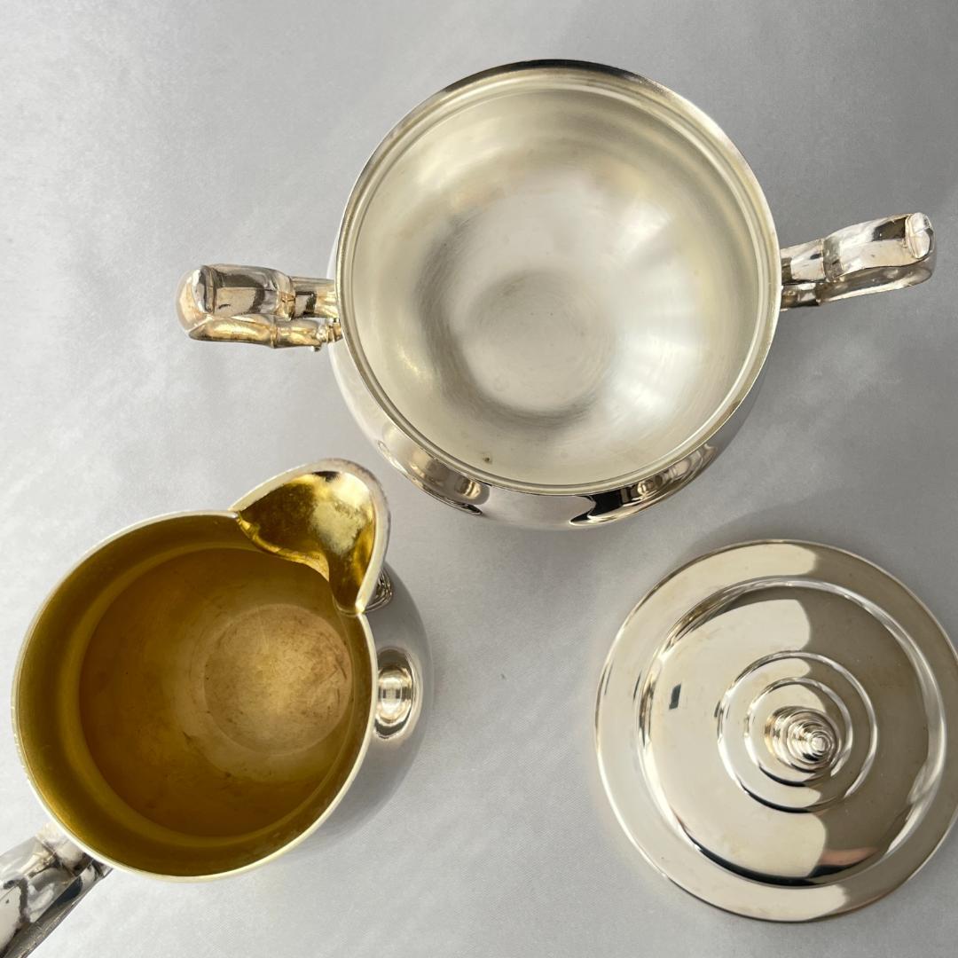 【ONEIDA】ミルクジャグ / シュガーボウル / トレー【シルバープレート】