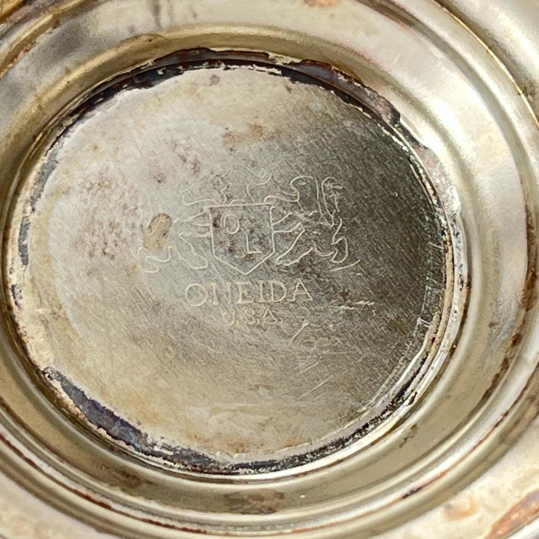 【ONEIDA】ミルクジャグ / シュガーボウル / トレー【シルバープレート】