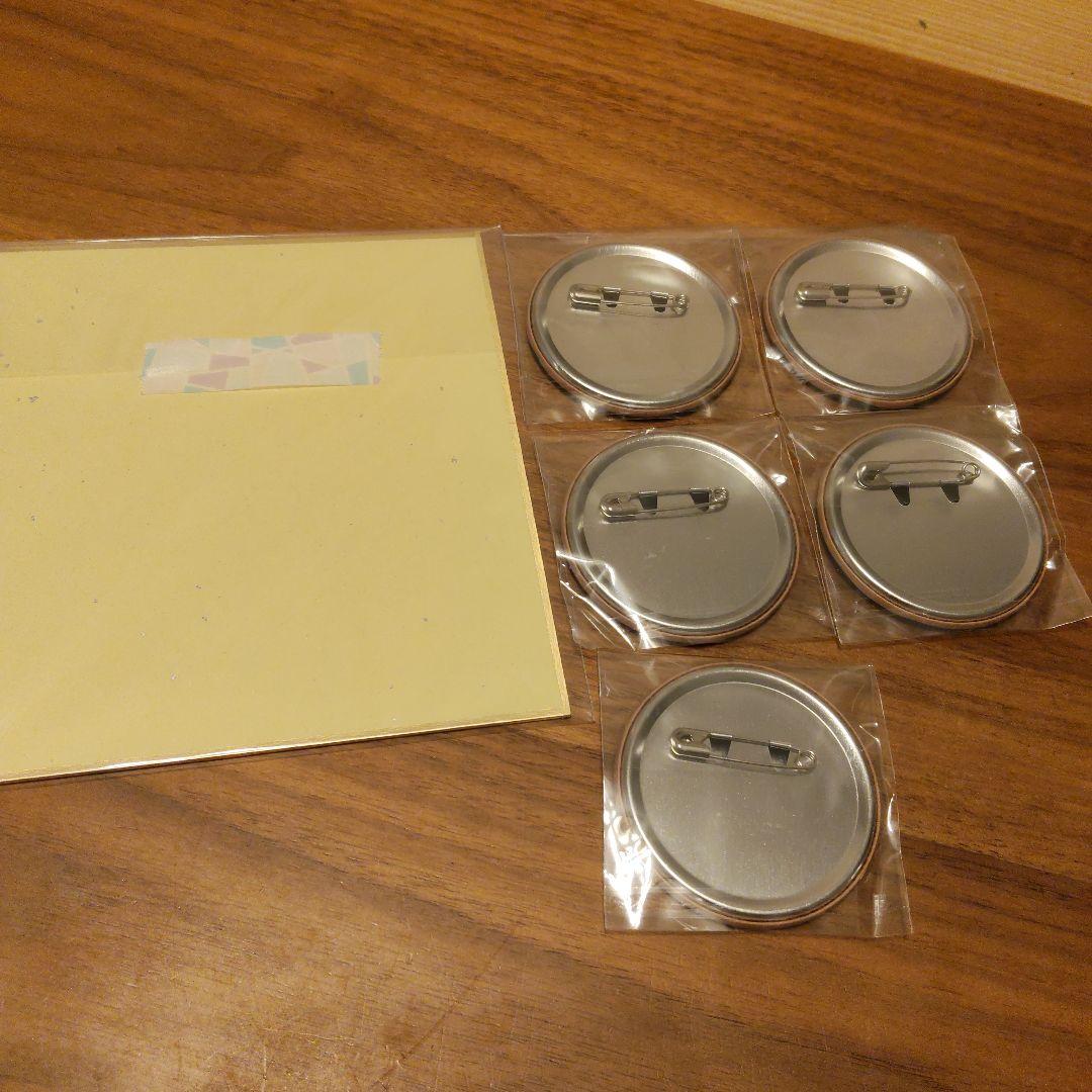 地縛少年花子くん　ミュージアム　缶バッジ　ミニ色紙