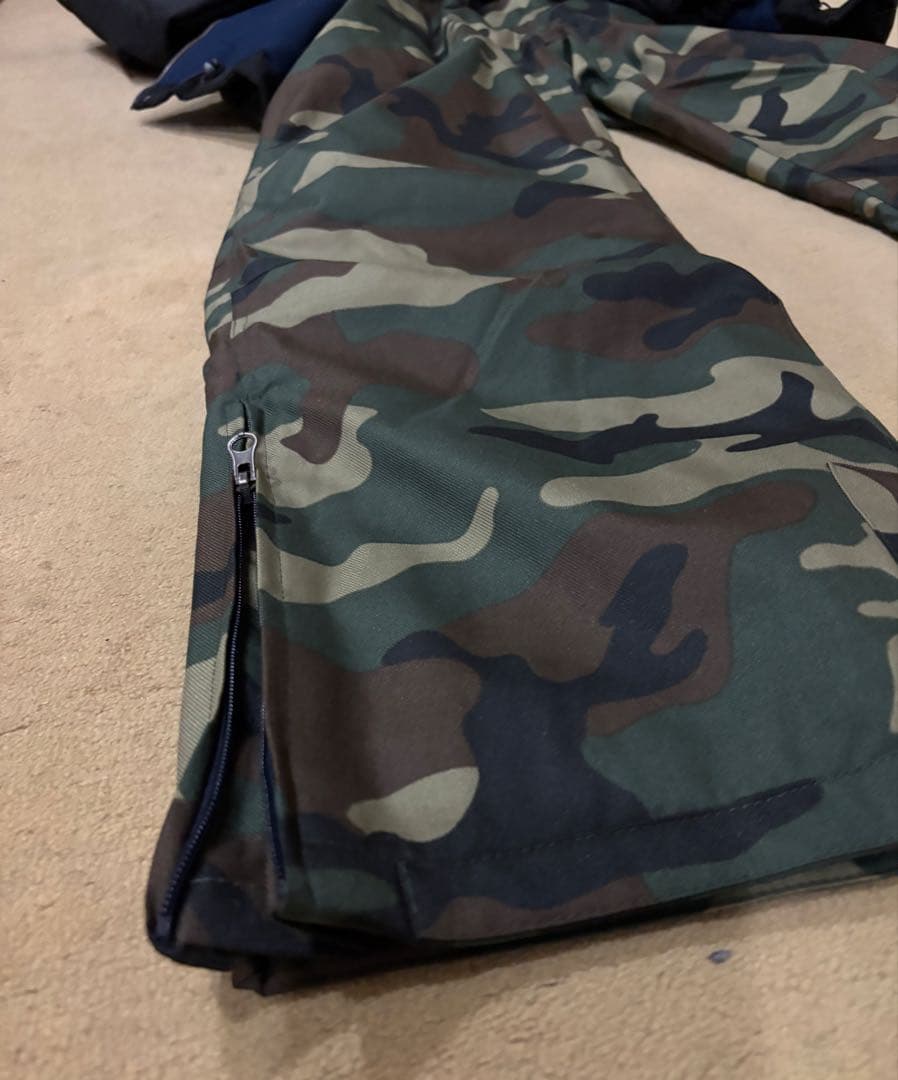 PONTAPES スキー スノーボードウェアセット XL 迷彩 メンズ