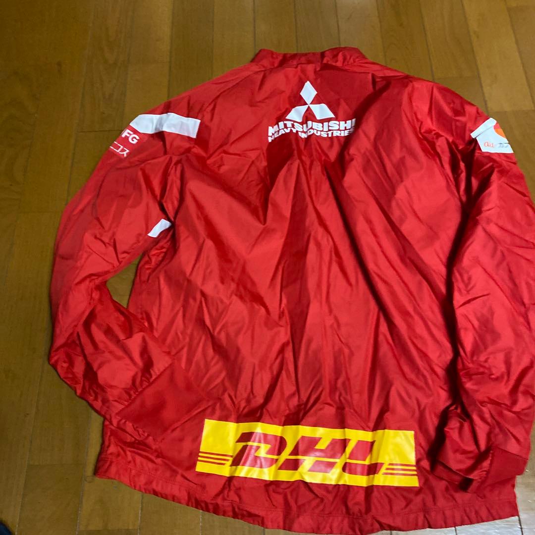 浦和レッズ選手支給ウーブンジャケット　ナイロンジャケット