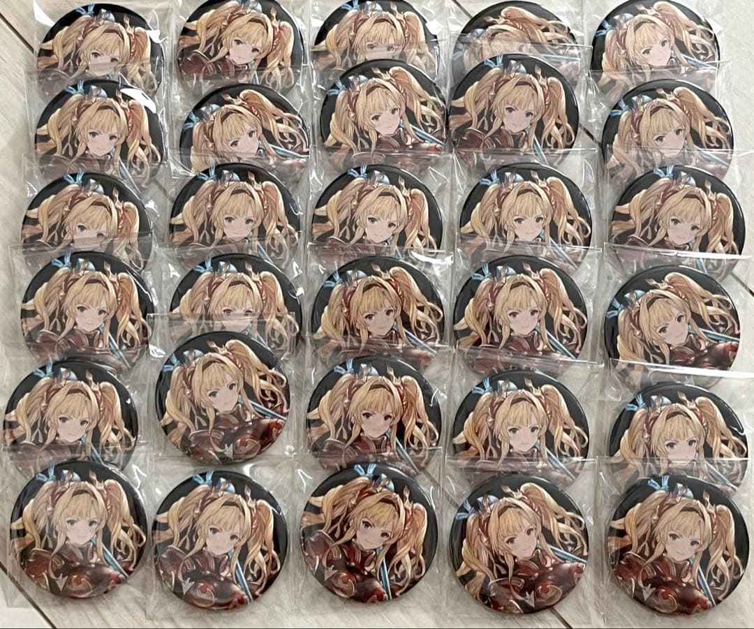 グラブル ゼタ 30個 缶バッジ 未使用