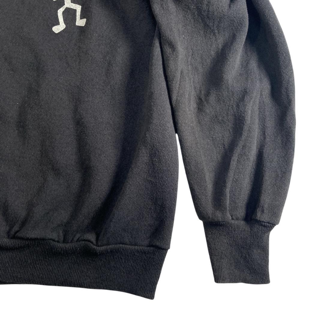 ステューシー シャドーマン スウェット USA製 90s 古着 L ブラック