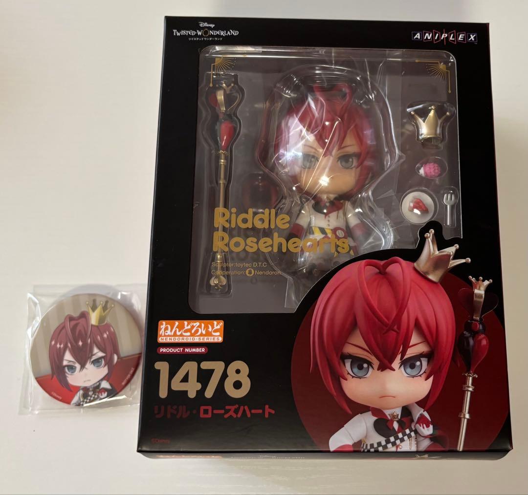 ツイステ ねんどろいど リドル 缶バッジ付き