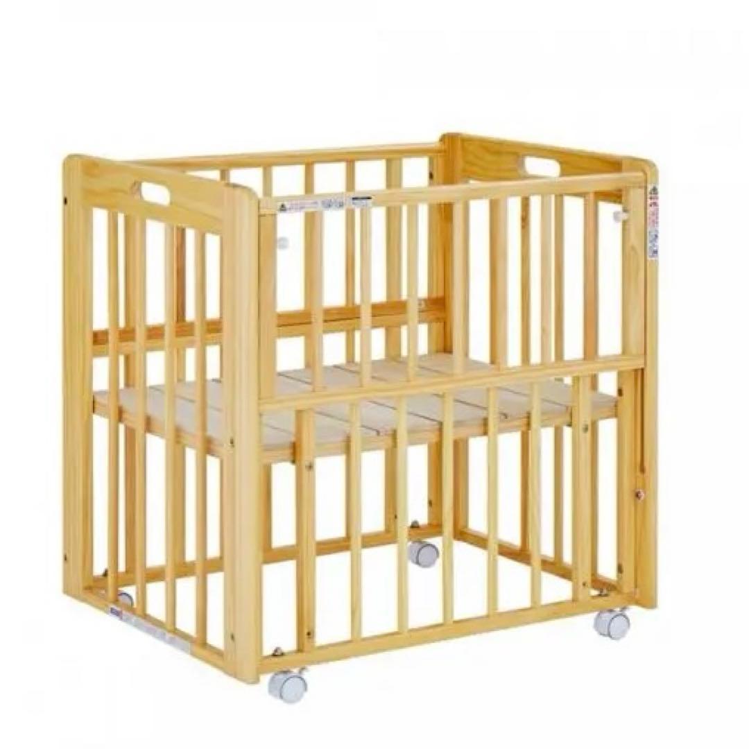 カトージ ミニミニベビーベッドⅡ （ナチュラル）