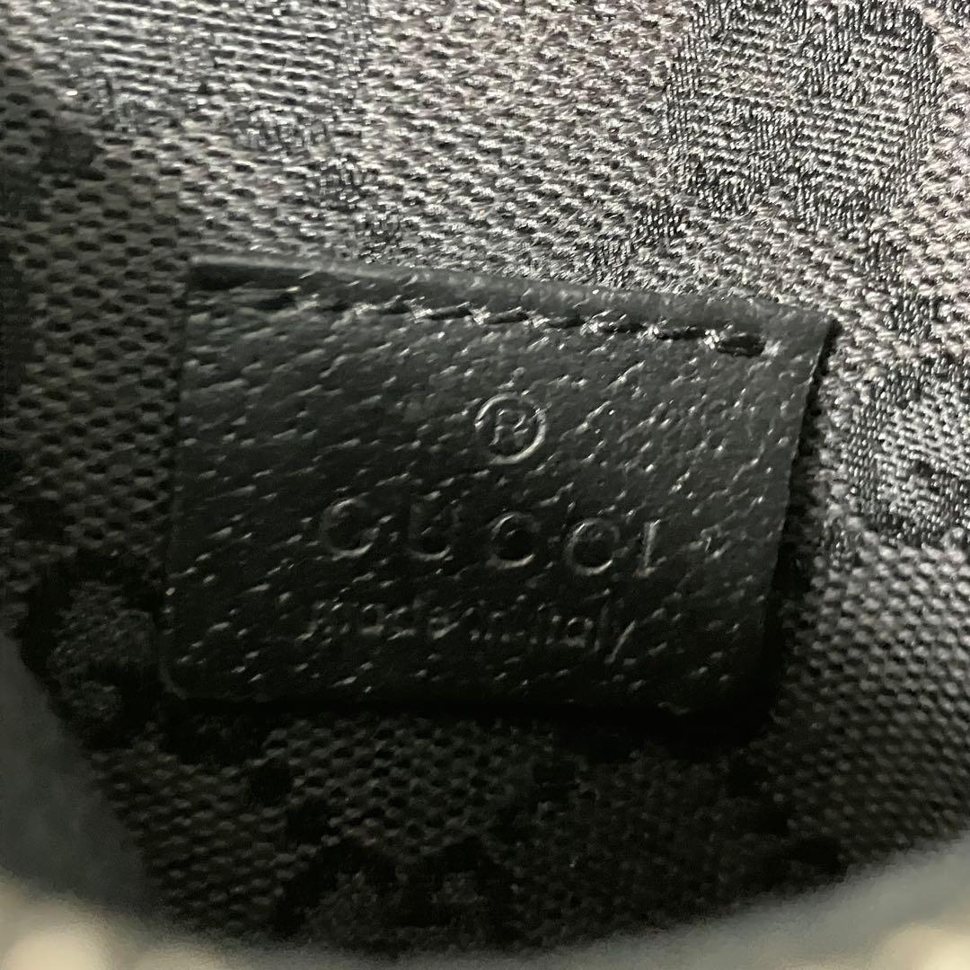 美品　140 GUCCI グッチ　ボディバッグ　ウエストバッグ　GG柄