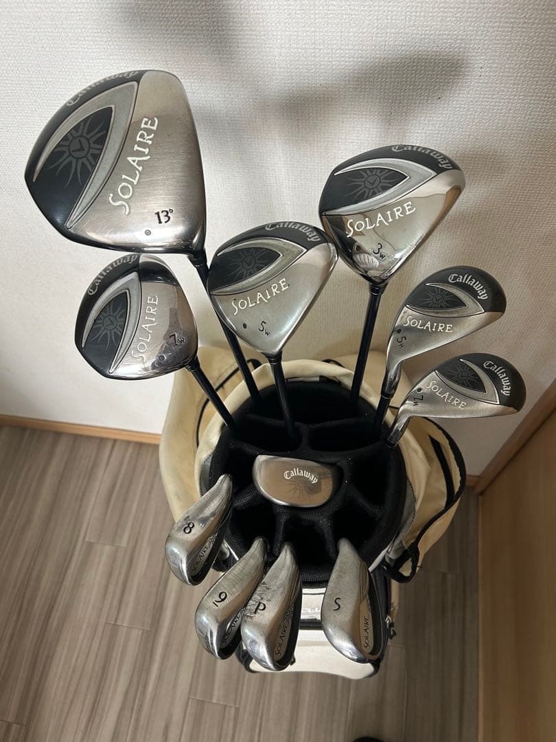 Callaway SOLAIRE ゴルフクラブレディースセット