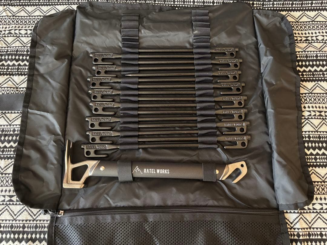 ★新品未使用！RATELWORKS ラーテルワークス　ペグハンマーセット★