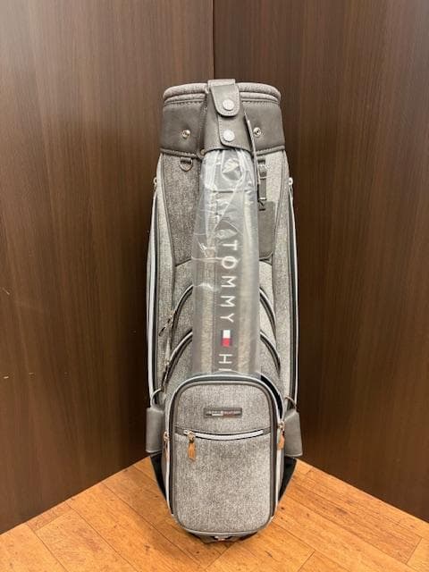 新品   トミーヒルフィガー キャディバッグ グレー