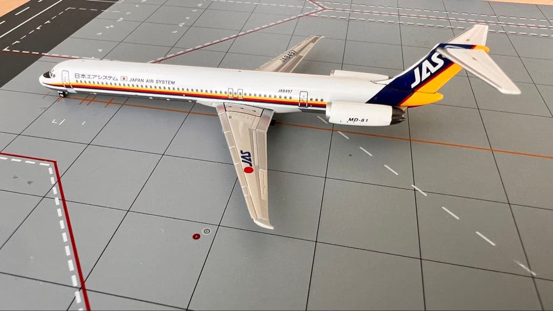 1/400 Jet-x JAS 日本エアシステム MD-81