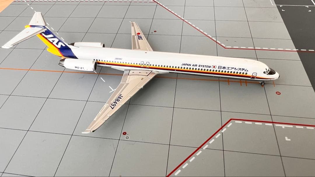 1/400 Jet-x JAS 日本エアシステム MD-81