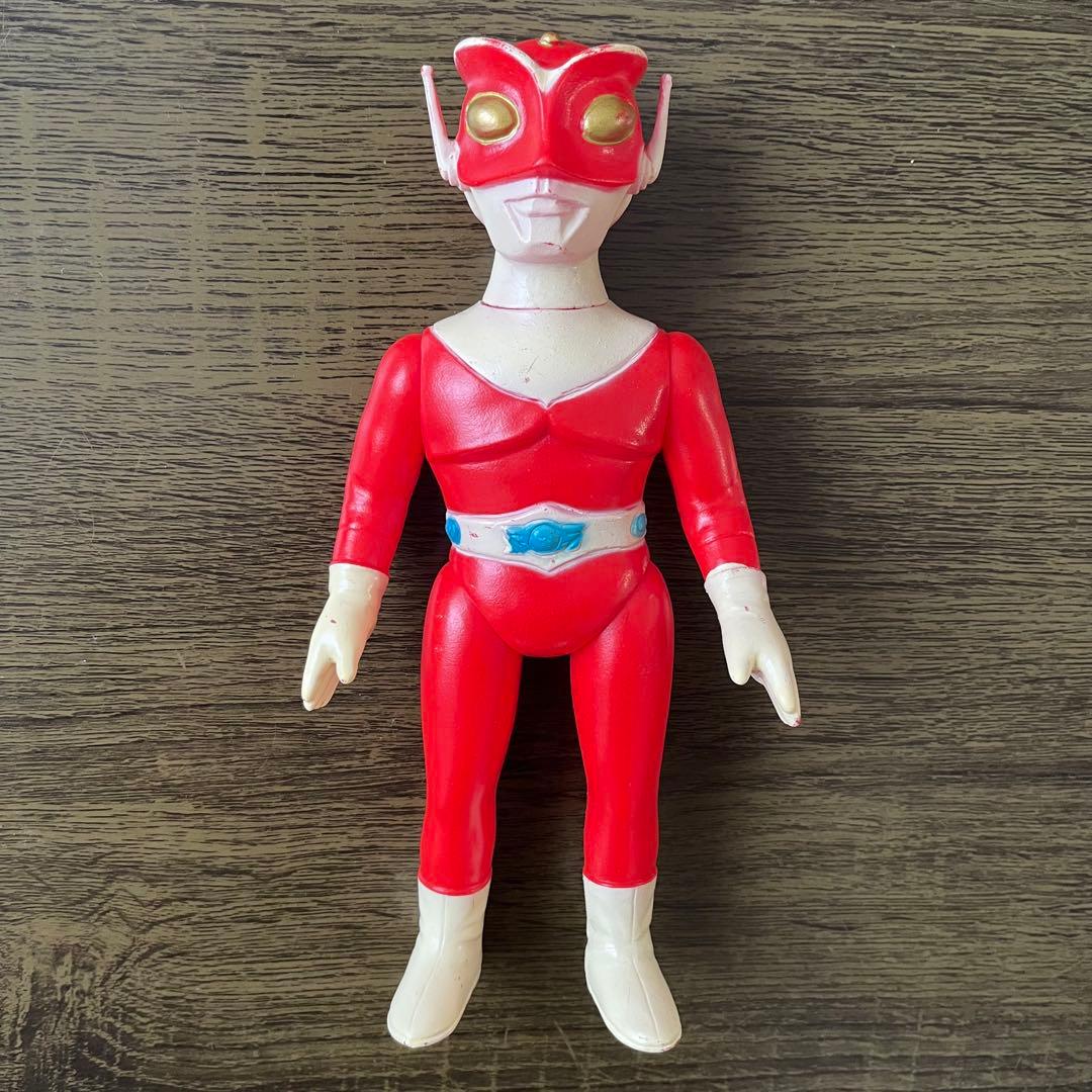 激レア 無版権 レッドマン パチ ソフビ ブルマァク マルサン ベアモデル