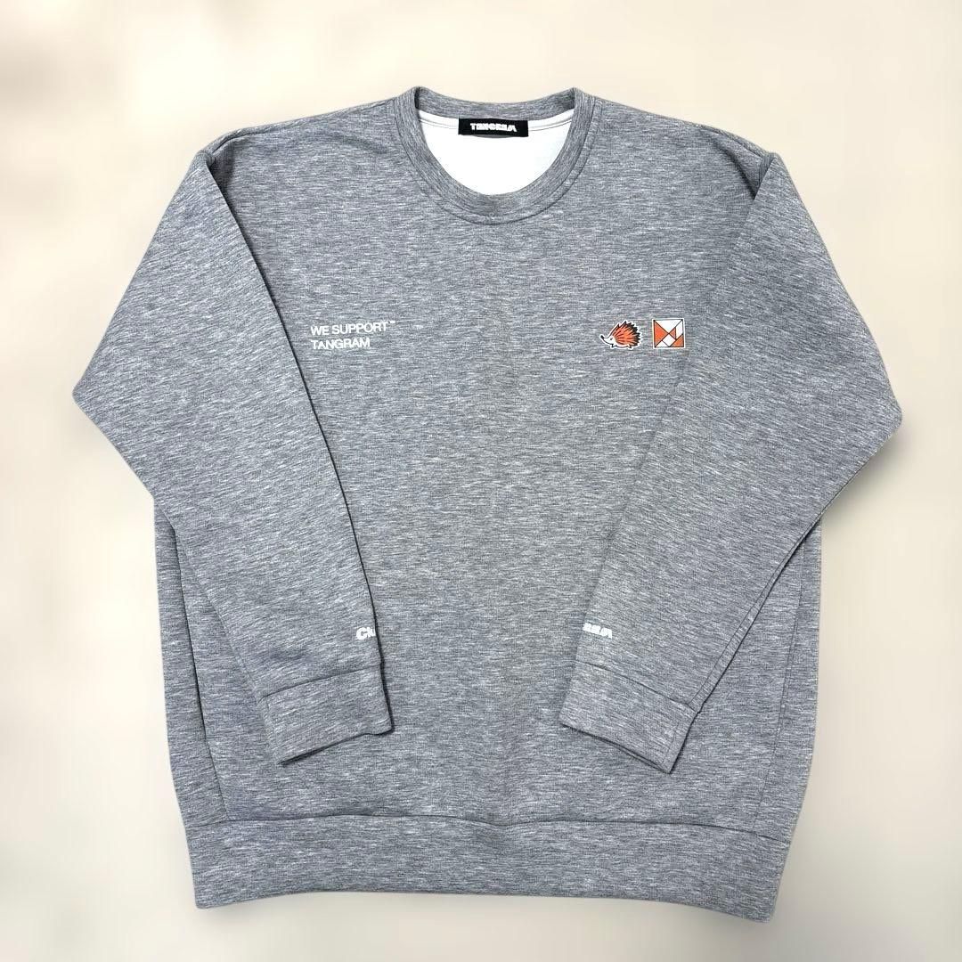 【完売品】TANGRAM×CLUBHAUS トレーナー グレー XL
