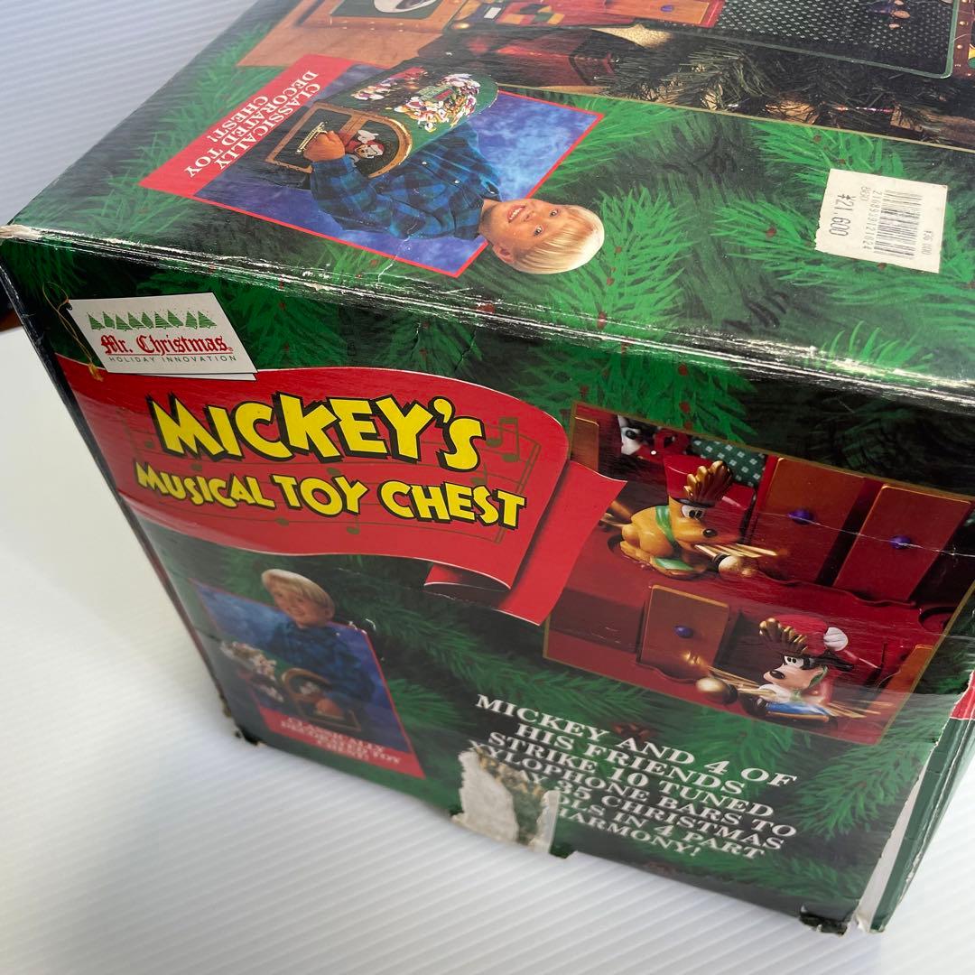 ディズニー ミッキーズ ミュージカル トイチェスト クリスマス オルゴール