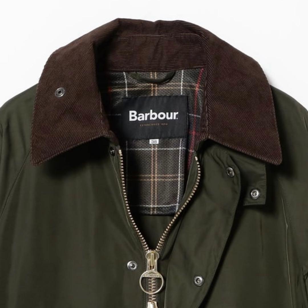 BEAMS 【別注】Barbour / ポリエステル メモリーツイル ジャケット