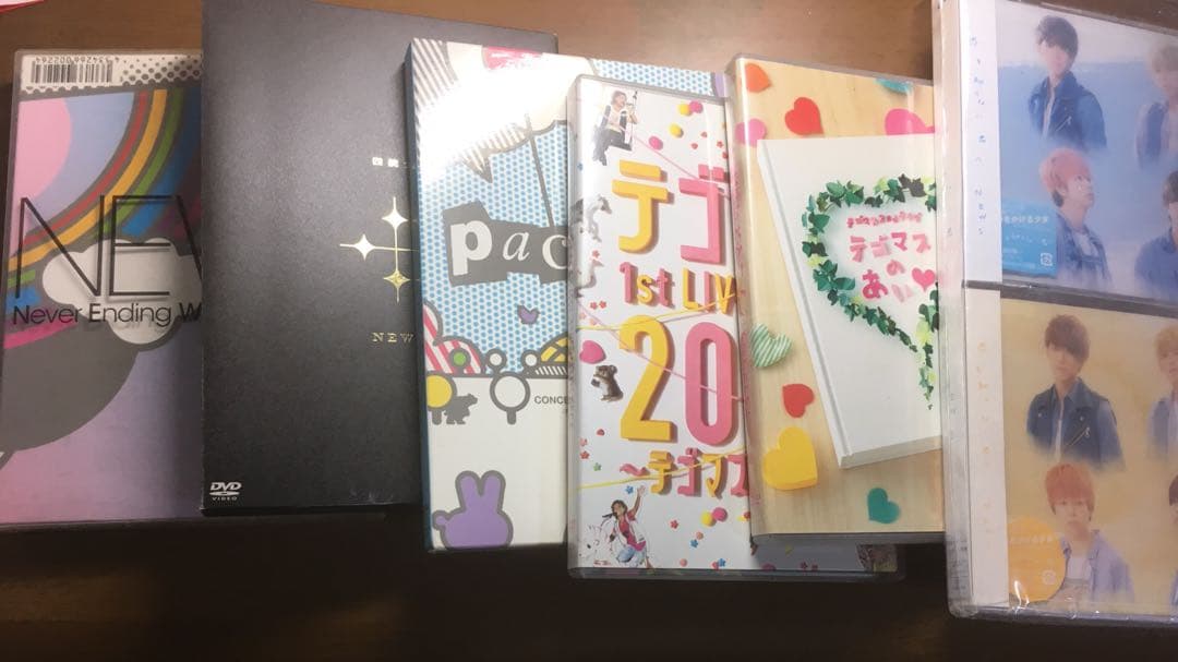 アイドル NEWS DVD CD