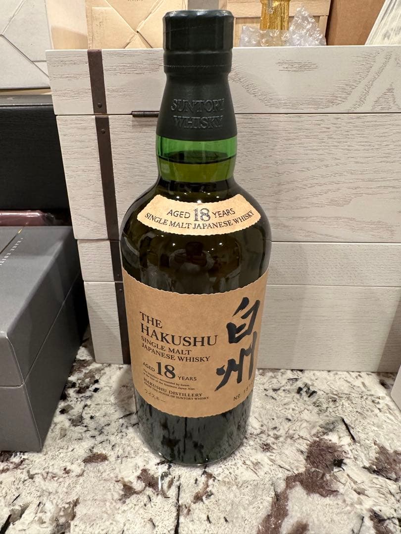 サントリーウイスキーシングルモルト 白州18年