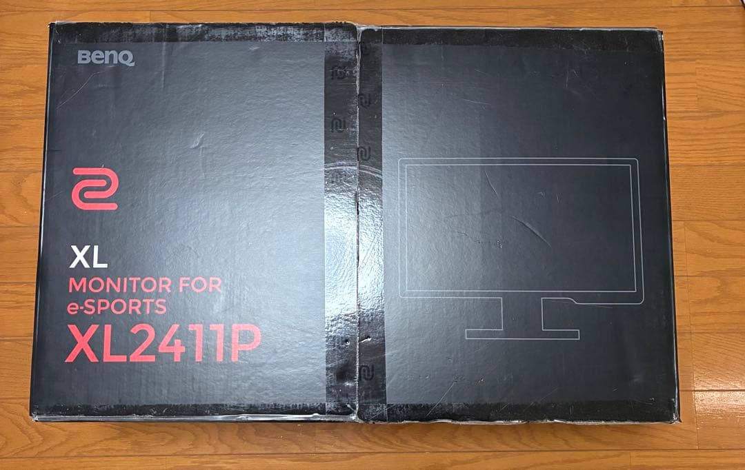 【中古美品・付属品完備】BenQ ZOWIE XL2411P 箱付き