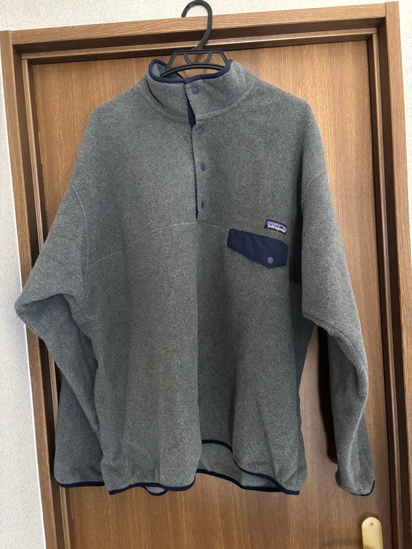 【美品】Patagonia スナップT ライトウェイト XL グレー