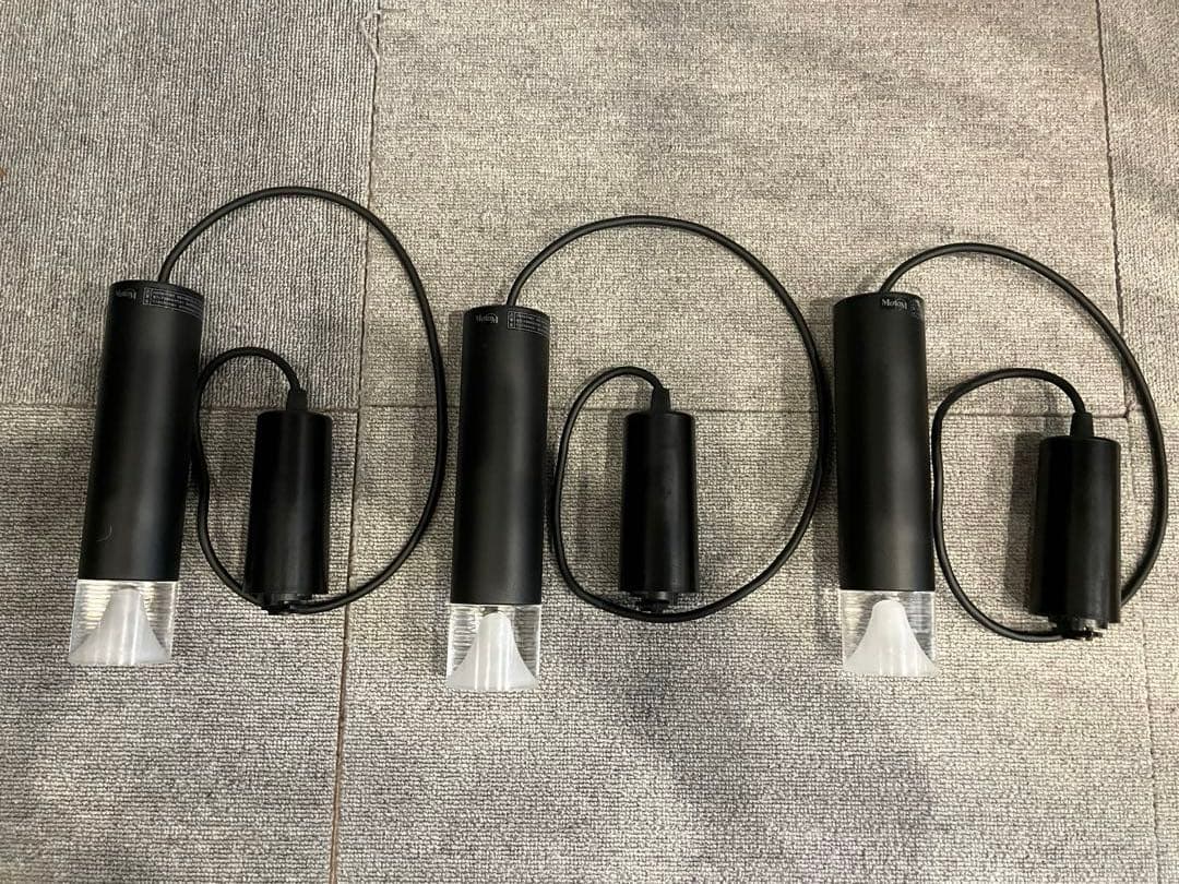 MotoM ブラックペンダントライト 3灯 MPN06D-BK