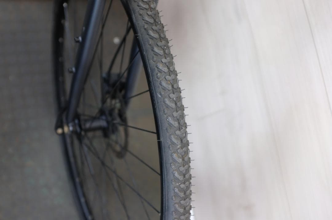 ★良品Fuji FEATHER　CXF クロモリ 16速 540mm クロス